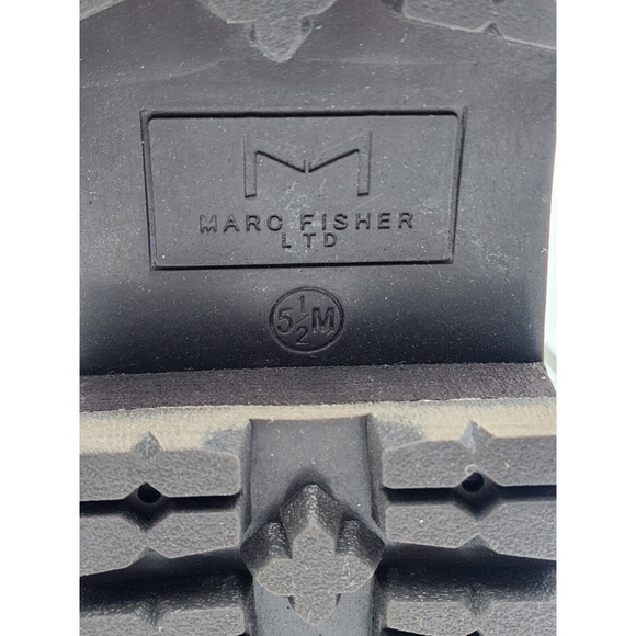 Marc Fisher LTD Izzie Weather Boot Lugsole Double Lace Women Natural Sue… - Picture 9 of 11